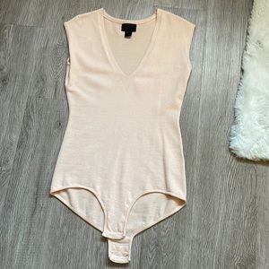 J. Crew Italian cashmere bodysuit